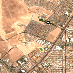 Henderson Data Center site on 2020-09-02, Sentinel-2 satellite true color