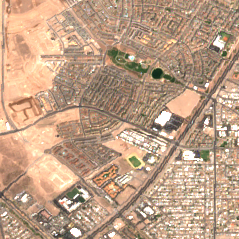 Henderson Data Center site on 2022-09-07, Sentinel-2 satellite true color