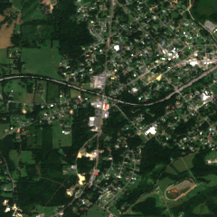 Google Jackson County Data Center Expansion site on 2022-09-01, Sentinel-2 satellite true color