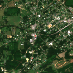 Google Jackson County Data Center Expansion site on 2025-07-04, Sentinel-2 satellite true color