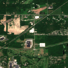 Google Michigan City (Project Maize) site on 2022-06-16, Sentinel-2 satellite true color