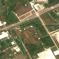 Google Midlothian Data Center (5th building) site on 2018-06-01, Sentinel-2 satellite true color