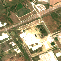 Google Midlothian Data Center (5th building) site on 2020-06-10, Sentinel-2 satellite true color