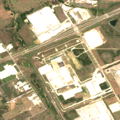 Google Midlothian Data Center (5th building) site on 2022-06-25, Sentinel-2 satellite true color