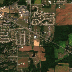 Google Morgan County Campus site on 2020-09-19, Sentinel-2 satellite true color
