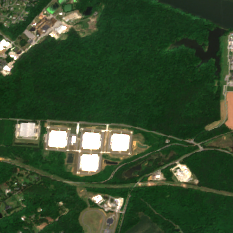 Google Project Peanut (Bermuda Hundred) site on 2018-05-11, Sentinel-2 satellite true color