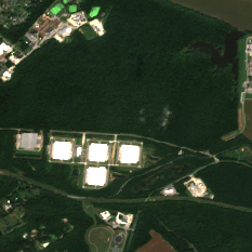 Google Project Peanut (Bermuda Hundred) site on 2020-09-07, Sentinel-2 satellite true color