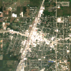 Google Pryor Creek AI Expansion site on 2024-06-24, Sentinel-2 satellite true color