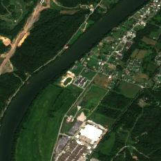 Google Putnam County Data Center Campus site on 2018-09-04, Sentinel-2 satellite true color