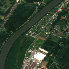 Google Putnam County Data Center Campus site on 2020-09-08, Sentinel-2 satellite true color