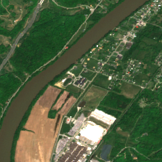 Google Putnam County Data Center Campus site on 2022-05-11, Sentinel-2 satellite true color