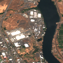 Google The Dalles Data Center Expansion (2nd/3rd buildings) site on 2025-09-13, Sentinel-2 satellite true color
