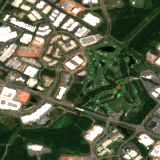 H5 Ashburn site on 2022-08-13, Sentinel-2 satellite true color
