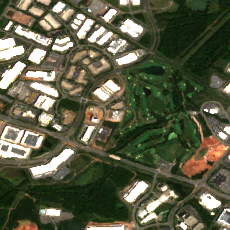 H5 Ashburn site on 2024-09-09, Sentinel-2 satellite true color