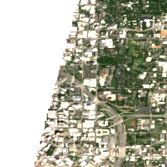 H5 Atlanta site on 2025-05-22, Sentinel-2 satellite true color