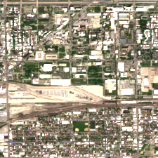 H5 Chicago site on 2024-05-19, Sentinel-2 satellite true color