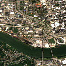 H5 Cincinnati 360 Gest site on 2020-09-19, Sentinel-2 satellite true color