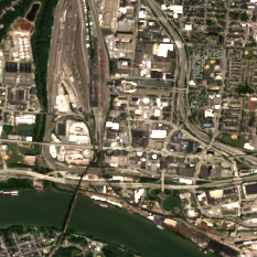 H5 Cincinnati II site on 2020-09-19, Sentinel-2 satellite true color
