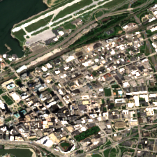 H5 Cleveland site on 2022-09-01, Sentinel-2 satellite true color