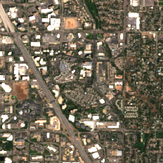 H5 Denver site on 2024-07-29, Sentinel-2 satellite true color