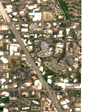 H5 Denver site on 2025-06-21, Sentinel-2 satellite true color
