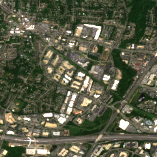 H5 Herndon site on 2018-05-24, Sentinel-2 satellite true color