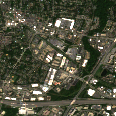 H5 Herndon site on 2024-09-09, Sentinel-2 satellite true color