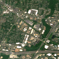 H5 Herndon site on 2025-06-03, Sentinel-2 satellite true color
