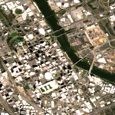 H5 Nashville site on 2024-09-08, Sentinel-2 satellite true color