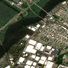 H5 New Jersey site on 2018-07-07, Sentinel-2 satellite true color