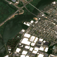 H5 New Jersey site on 2025-08-22, Sentinel-2 satellite true color
