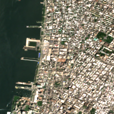H5 New York site on 2020-07-06, Sentinel-2 satellite true color