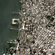 H5 New York site on 2025-08-22, Sentinel-2 satellite true color