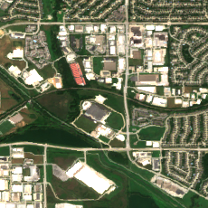 Omaha site on 2025-07-27, Sentinel-2 satellite true color