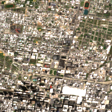 H5 Philadelphia site on 2018-05-01, Sentinel-2 satellite true color