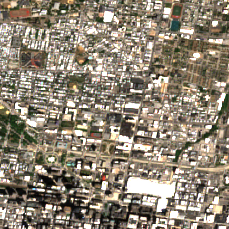 H5 Philadelphia site on 2022-08-13, Sentinel-2 satellite true color