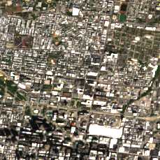 H5 Philadelphia site on 2024-09-11, Sentinel-2 satellite true color
