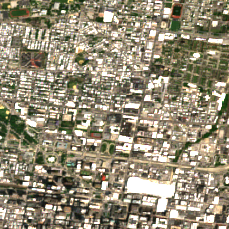H5 Philadelphia site on 2025-06-03, Sentinel-2 satellite true color