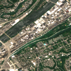 H5 Pittsburgh site on 2018-07-01, Sentinel-2 satellite true color