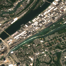 H5 Pittsburgh site on 2024-09-12, Sentinel-2 satellite true color