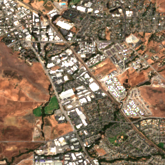 H5 San Luis Obispo site on 2024-09-12, Sentinel-2 satellite true color