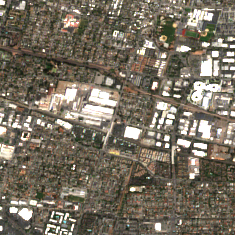 H5 Silicon Valley site on 2020-09-06, Sentinel-2 satellite true color