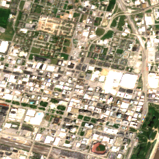H5 St. Louis site on 2022-06-14, Sentinel-2 satellite true color