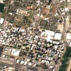 H5 St. Louis site on 2024-09-09, Sentinel-2 satellite true color
