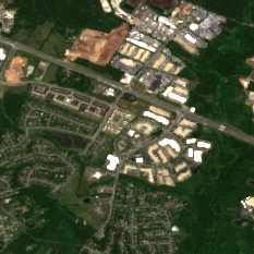 H5 Virginia (Chantilly) site on 2018-05-24, Sentinel-2 satellite true color
