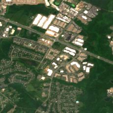H5 Virginia (Chantilly) site on 2025-06-03, Sentinel-2 satellite true color