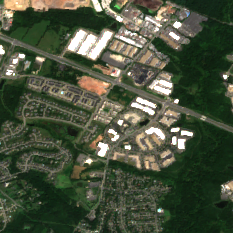 H5 Virginia site on 2022-08-13, Sentinel-2 satellite true color