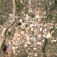 COS1 site on 2020-06-07, Sentinel-2 satellite true color