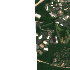 Atlanta (Alpharetta) site on 2024-08-23, Sentinel-2 satellite true color