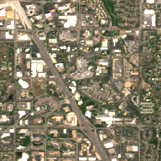 Denver (Greenwood Village) site on 2020-06-07, Sentinel-2 satellite true color